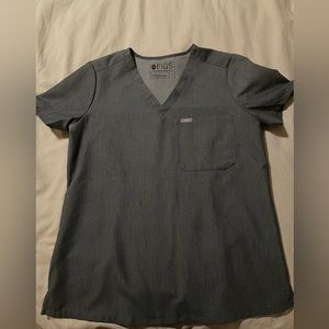 Figs Women's Graphite Catarina - One-Pocket Scrub Top